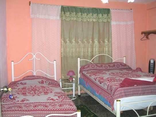 'Bedroom' Casas particulares are an alternative to hotels in Cuba.